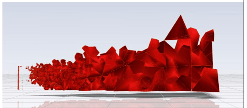 Adaptive Hessian-refined CFD mesh around a finite-wing model